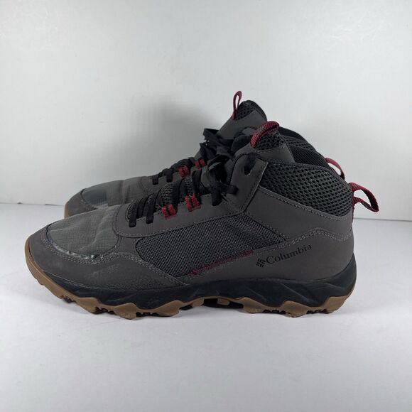 Columbia Flow Centre Mid Top Lace Up Hiking Shoes Boots Men's Size 10 BM0163-089 - Picture 3 of 8